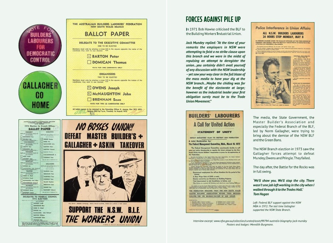 Green Bans - Jack Mundey and the NSW Builders Labourer's, Re-Imagined Unionism and Environmental Action