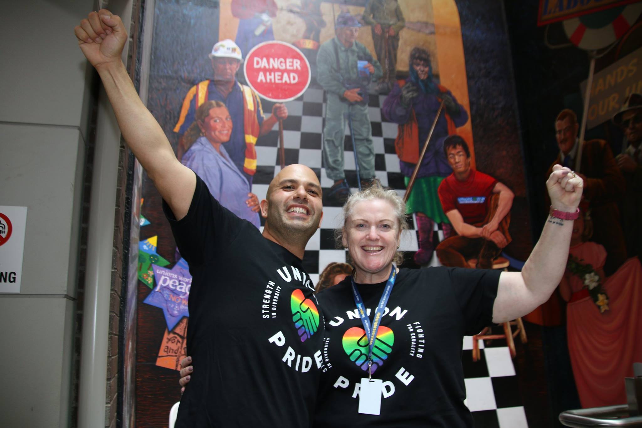 Strength in Diversity- Union Pride tee – Unions NSW Shop